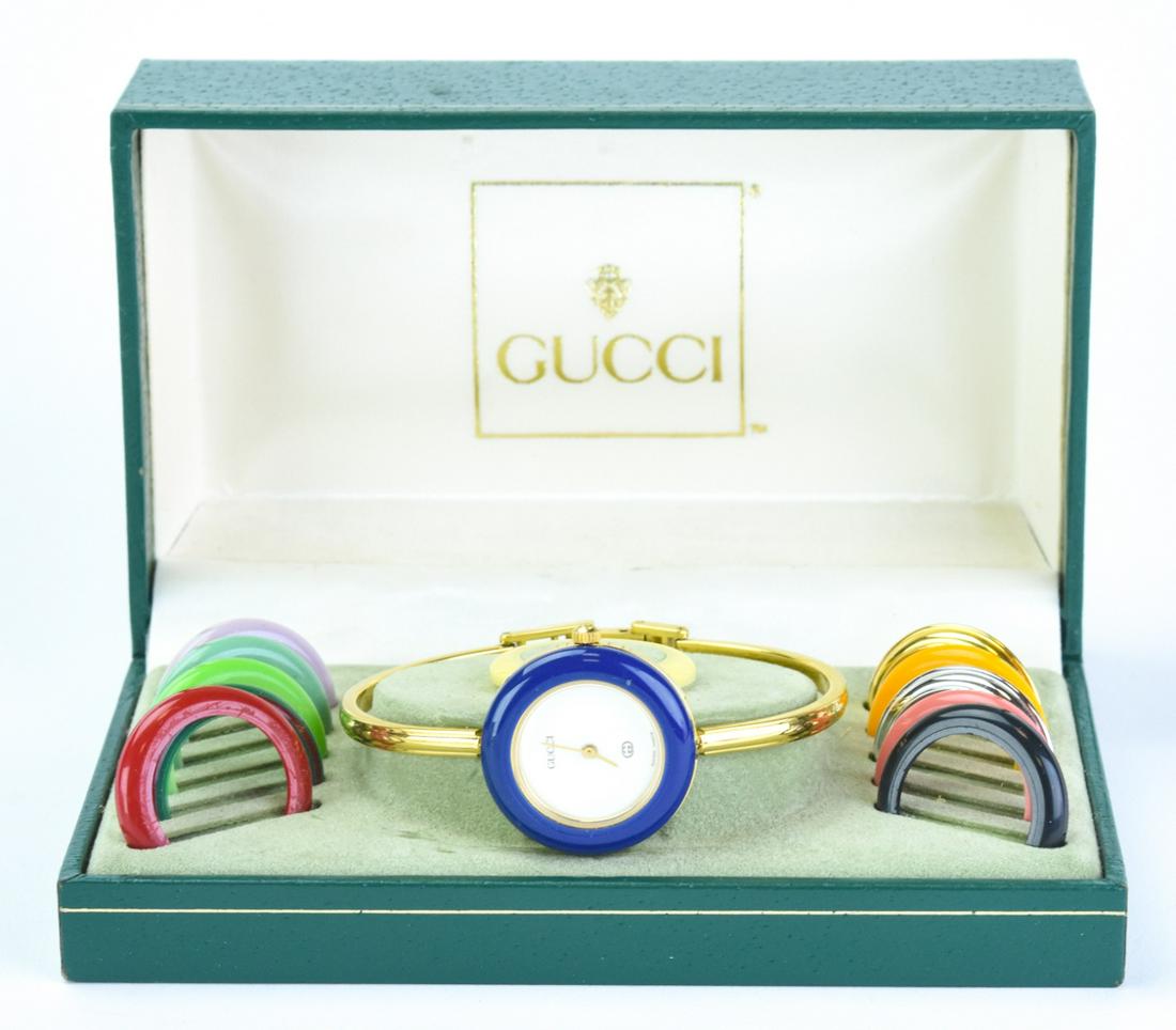 Vintage Italian Gucci Lady's Watch W Original Box (1 of 10)