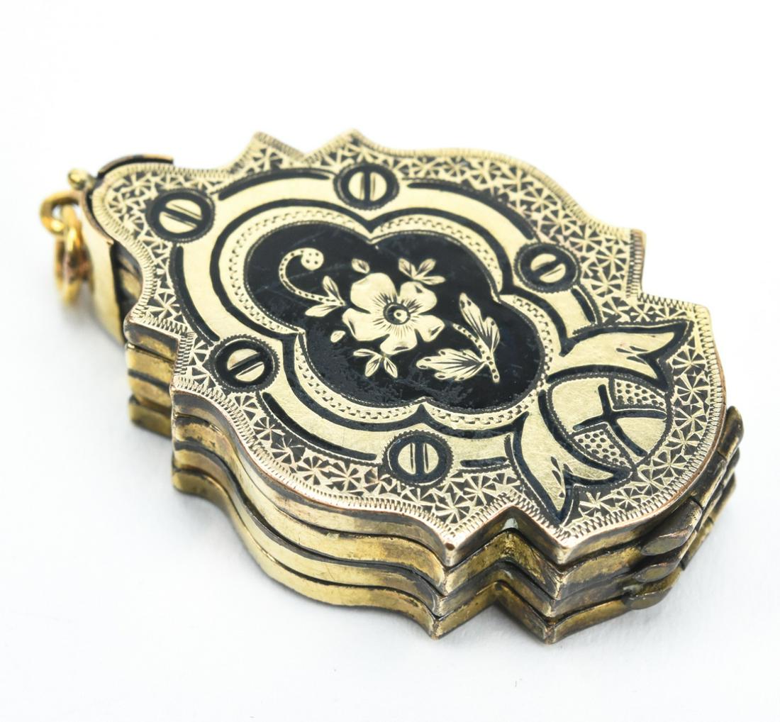 Antique 19th C Multi Locket Pendant (1 of 9)