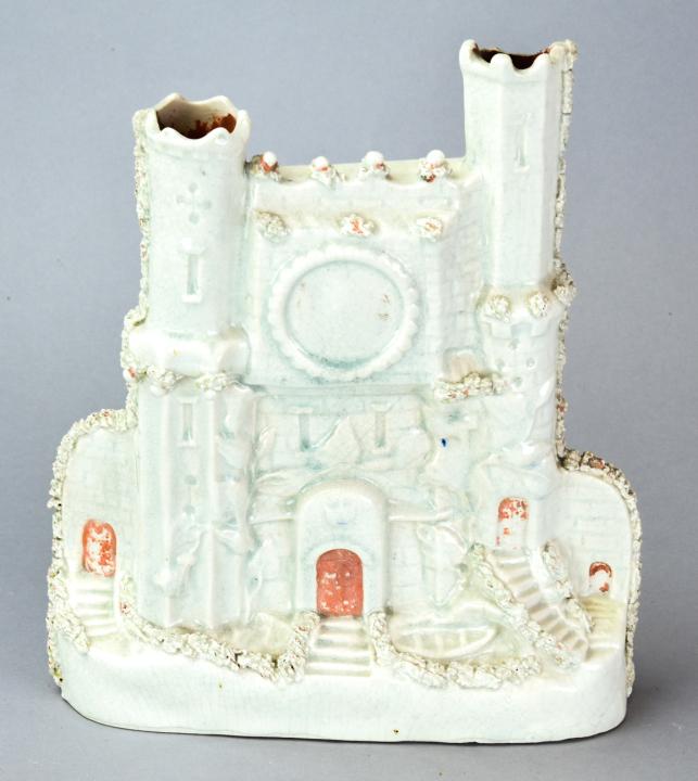 Antique English 19th C Staffordshire Castle (1 of 8)