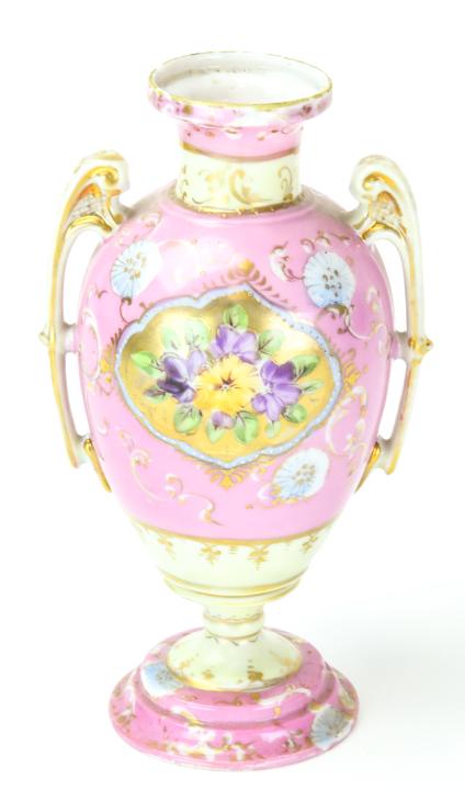 Antique C. 1900 Art Nouveau Porcelain Urn (1 of 8)