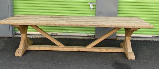 American Country Pine Farm Table Trestle Base (1 of 10)