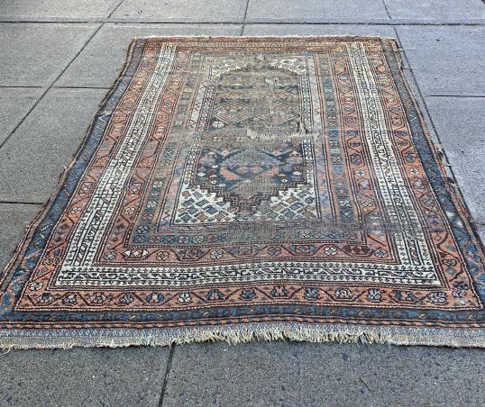 Antique Turkish Hand Knotted Carpet (1 of 8)
