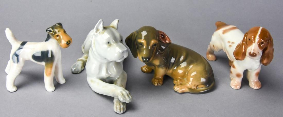 Collection Denmark Royal Copenhagen Porcelain Dogs (1 of 6)