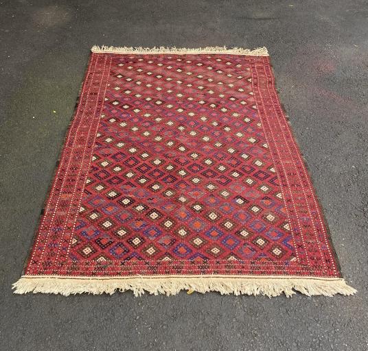 Hand Knotted Afghan Kilim Rug (1 of 4)