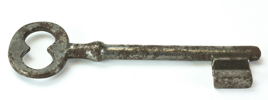 Antique 19th C French Large Scale Skeleton Key (1 of 6)