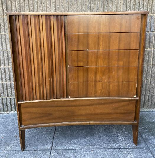 Strata Unagusta Mid C. Modern Highboy Dresser (1 of 8)