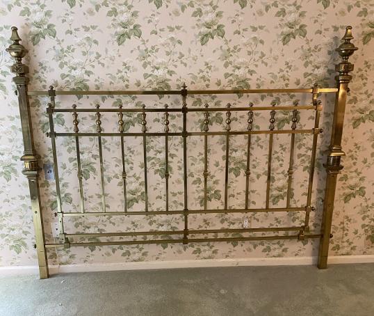 Cast Brass King Sized Headboard (1 of 7)
