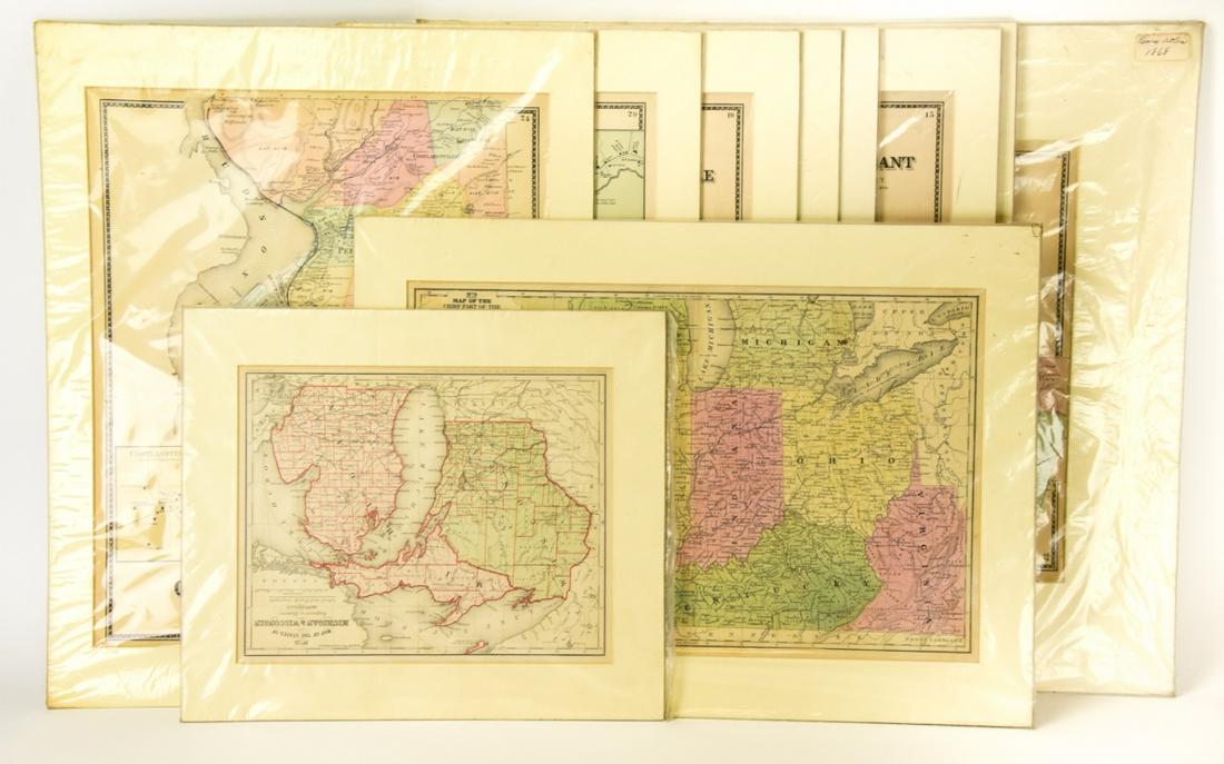 Lot Antique Maps Westchester County & More (1 of 6)