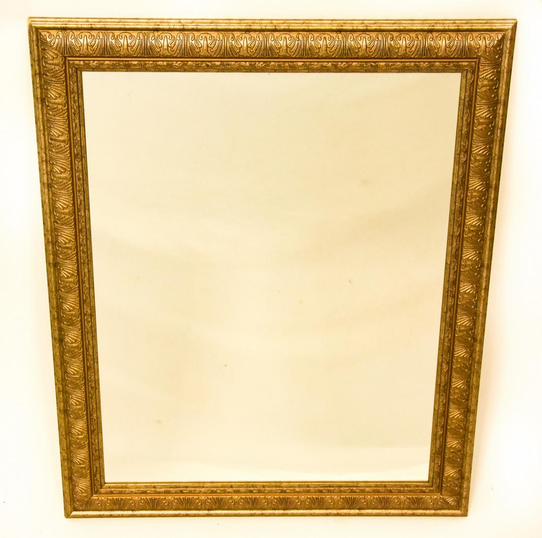 Neo Classical Style Carved Silvered Mirror (1 of 7)