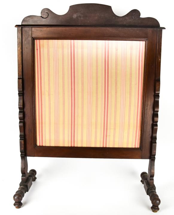 Antique Federal Style Hand Carved Fireplace Screen (1 of 7)