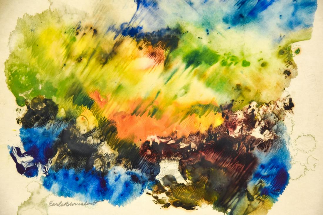 Abstract Contemporary Signed & Framed Print (1 of 7)