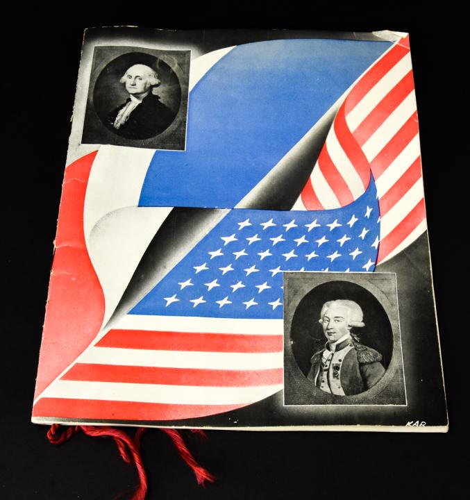 Franco-American Social Reception Program 1930 (1 of 8)