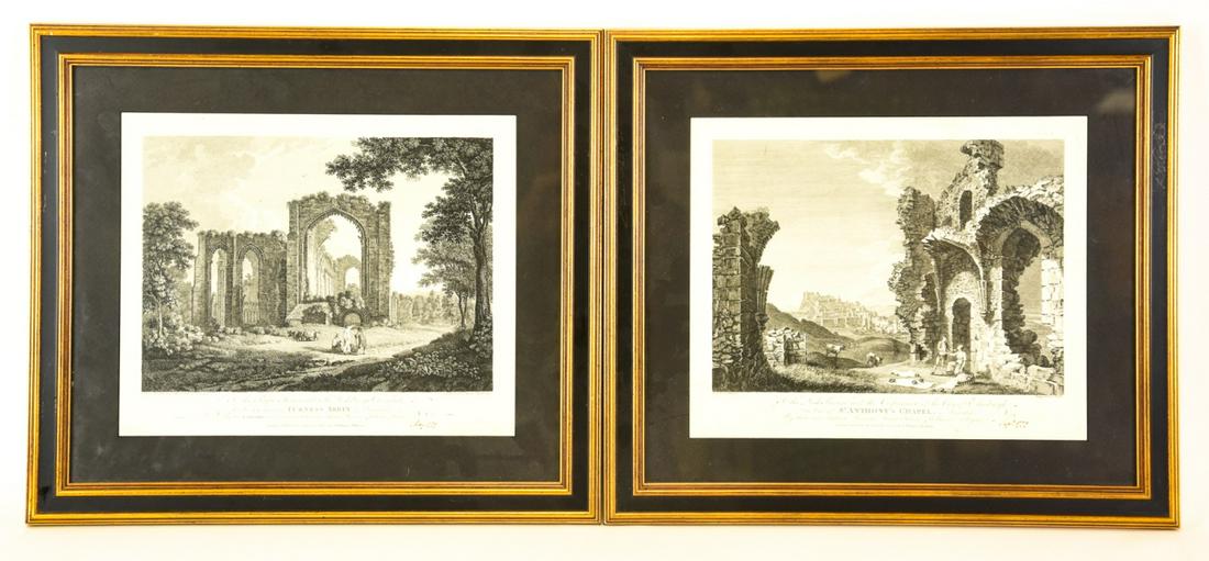 Pair T. Hearne, London, 18th C. Framed Engravings (1 of 7)