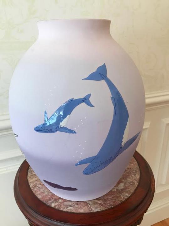 Greg Grycner Art Pottery Marine Life Vase (1 of 7)