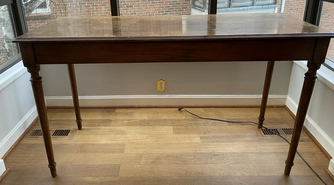 Sheraton Style Console Table (1 of 6)
