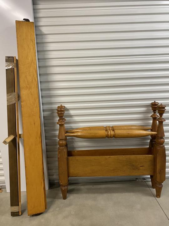Louis XVI Style Twin Bed Frame (1 of 7)