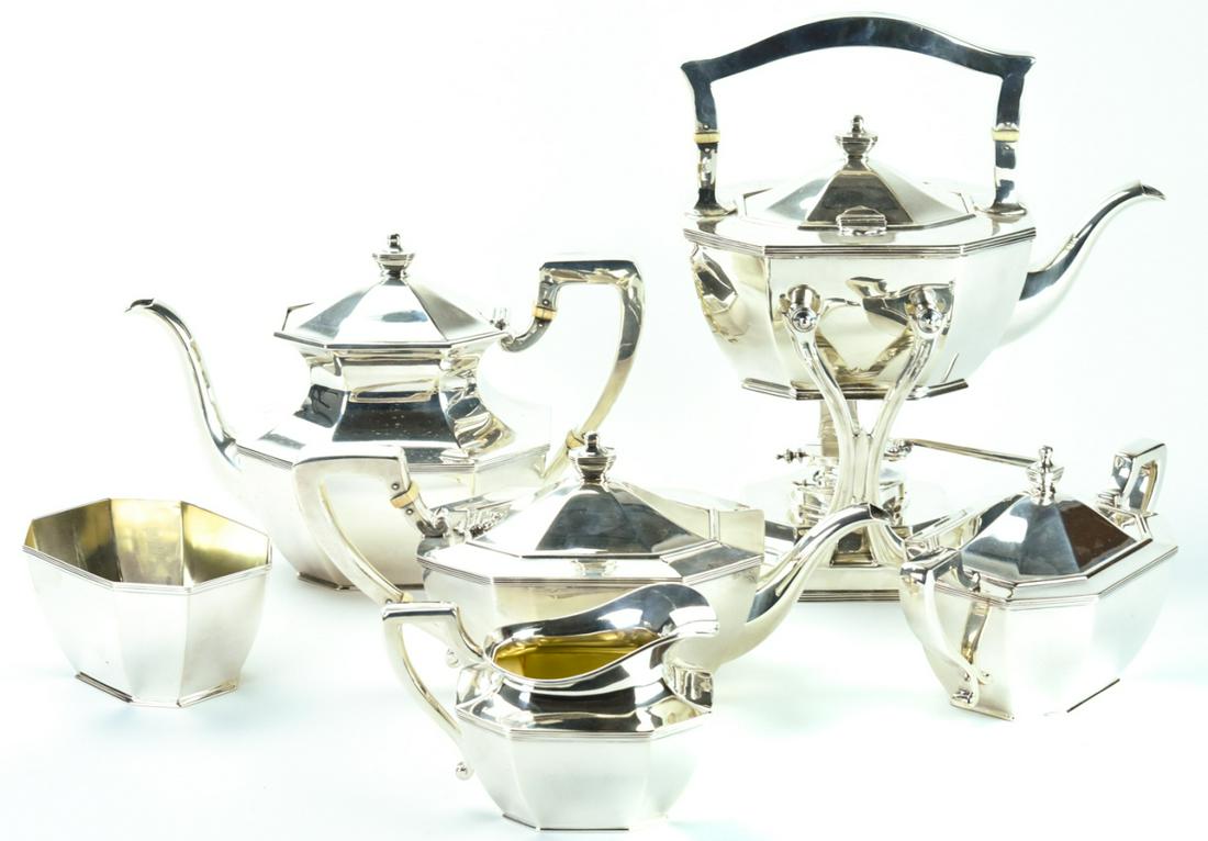 Black, Starr & Frost Sterling Silver Tea Set (1 of 8)