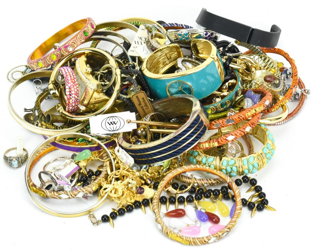 Collection of Sterling, Silver & Costume Jewelry (1 of 8)