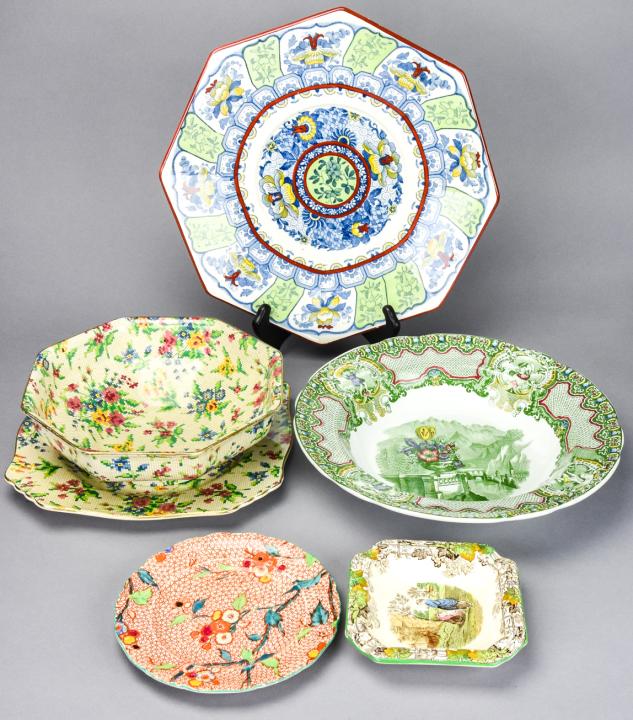 Collection Antique Transferware Porcelain (1 of 9)