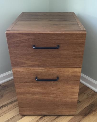 Two Drawer Office File Cabinet / End Table (1 of 2)