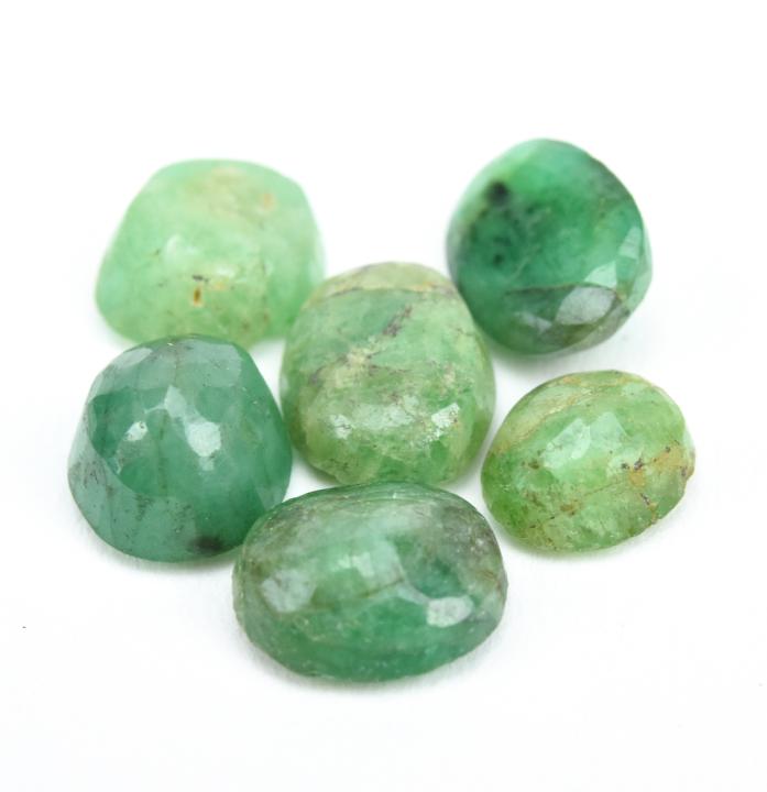 Loose Faceted Natural Emeralds (1 of 4)