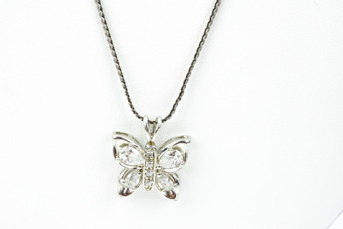 Sterling Silver Butterfly Necklace (1 of 5)