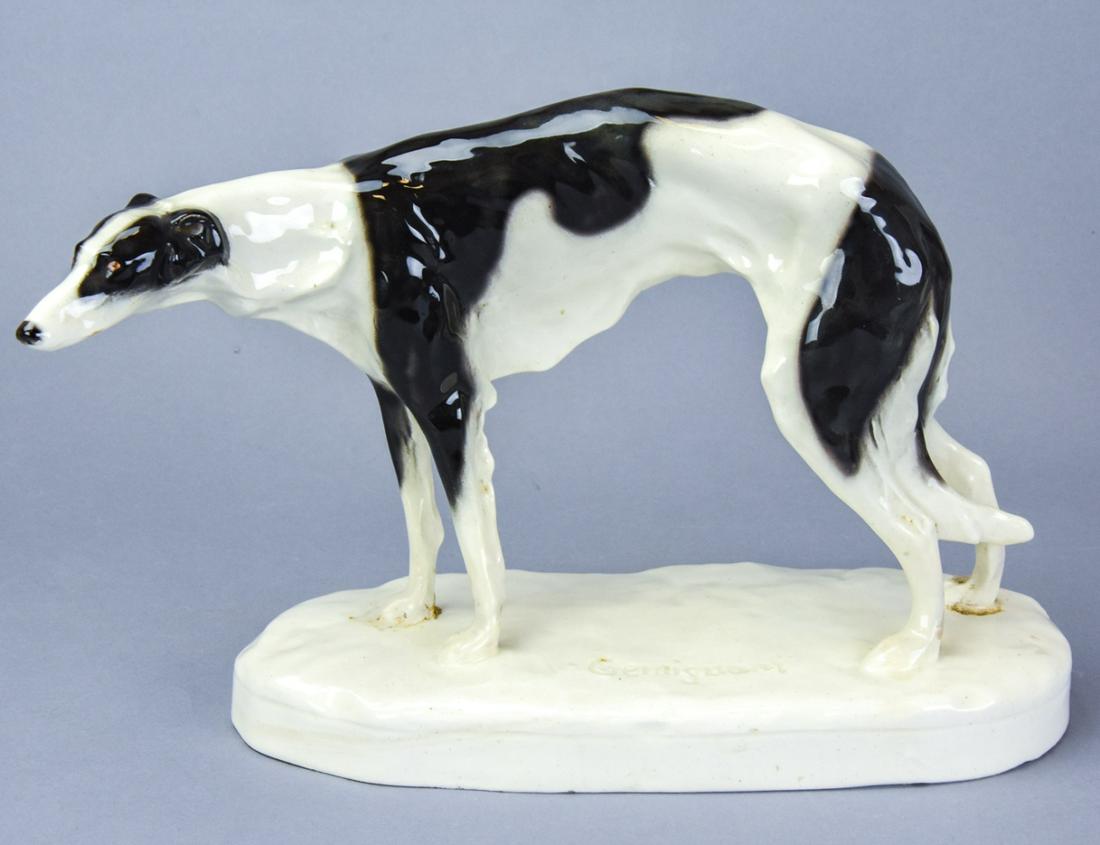 Goldscheider Austrian Borzoi Dog Figurine (1 of 8)