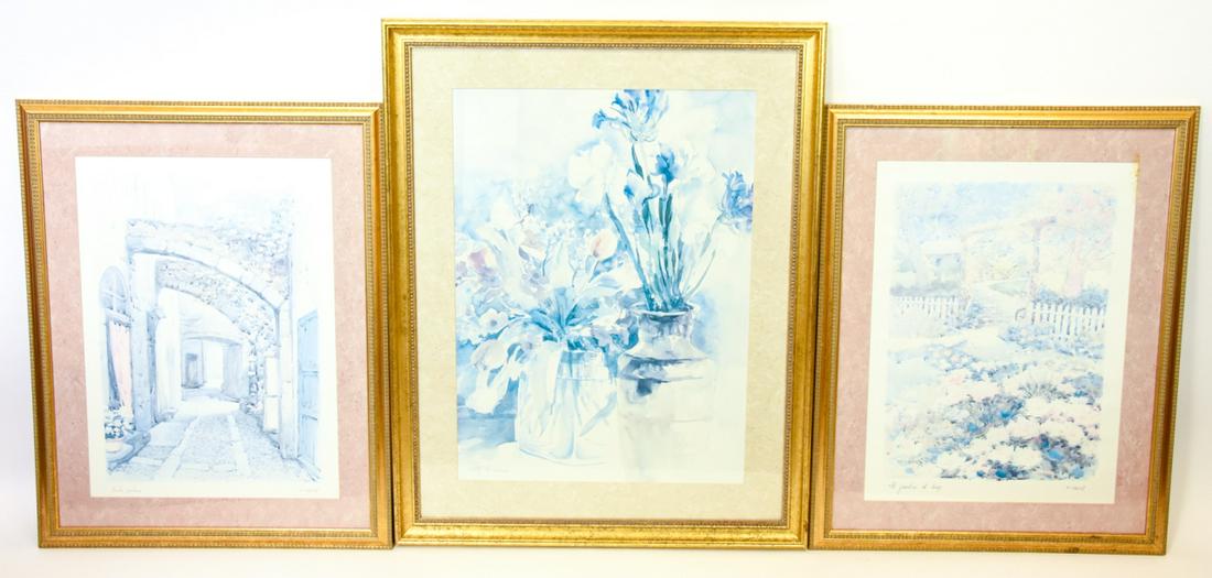 3 Framed & Signed Sterigraph Prints (1 of 8)