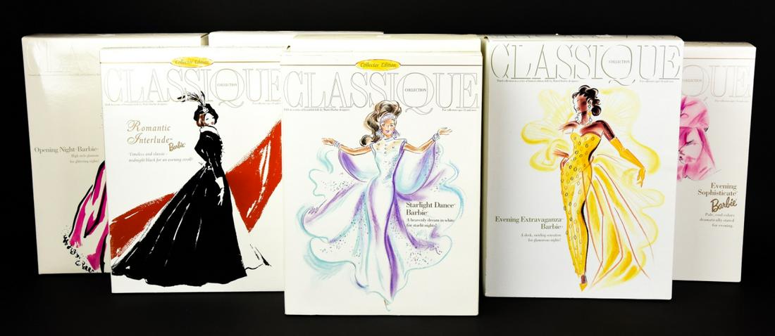 8 Vintage New in Box Classique Collection Barbies (1 of 9)