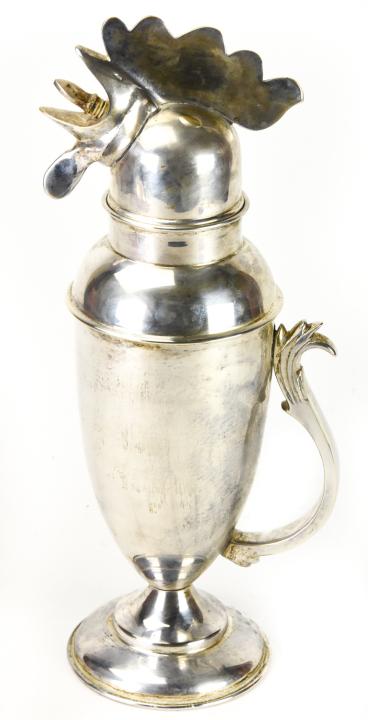 Vintage Rooster Silver Plate Cocktail Shaker (1 of 8)