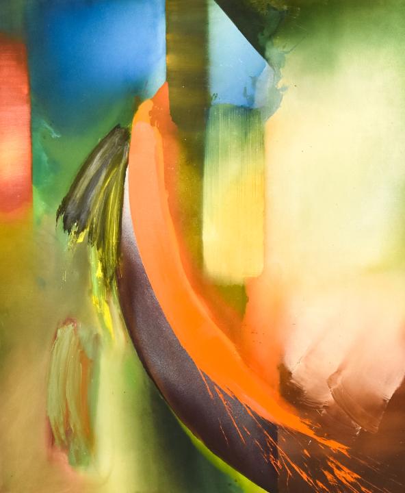 Richard Saba Abstract Acrylic on Canvas 1978 (1 of 15)