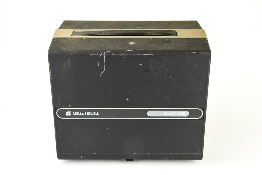 Vintage Bell & Howard Filmosonic Projector, Screen (1 of 6)
