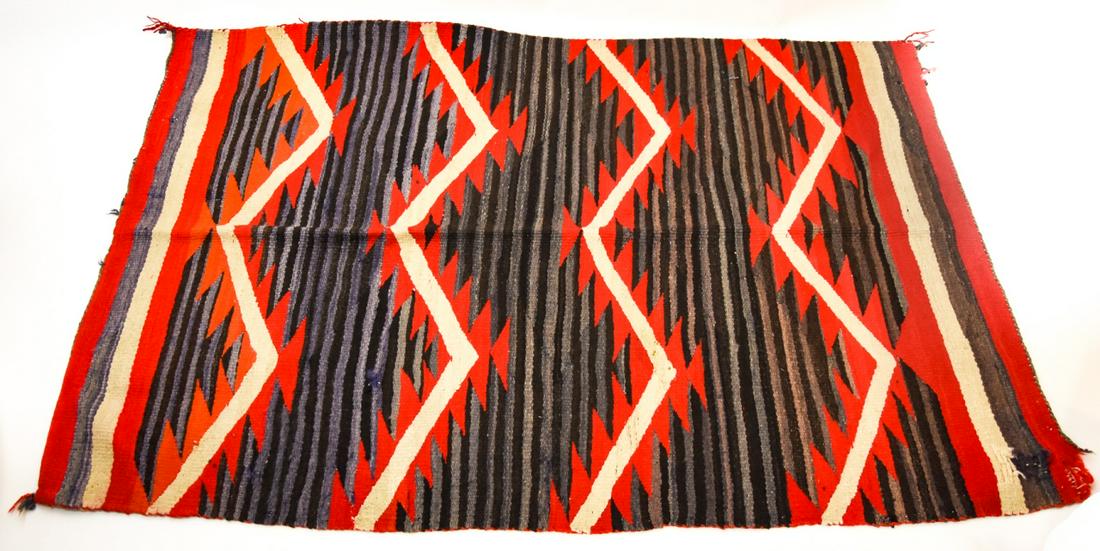 Vintage Navajo Hand Woven Rug (1 of 9)