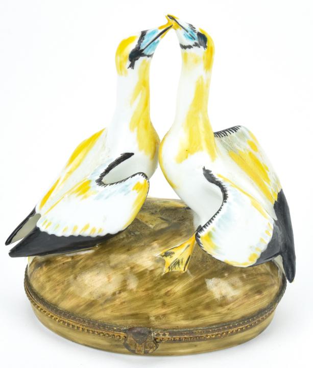 Limited Edition Limoges Love Birds Trinket Box (1 of 7)
