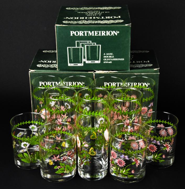 Set Portmeirion Botanic Garden Themed Glasses (1 of 9)