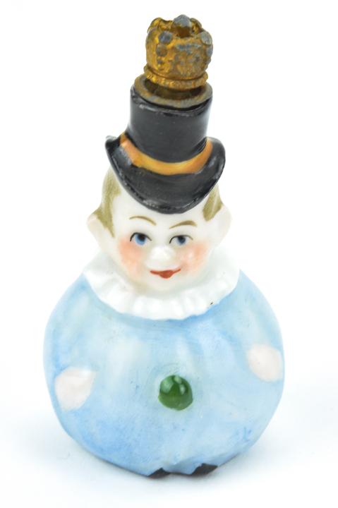 Antique German 19th C Figural Porcelain Perfume (1 of 7)