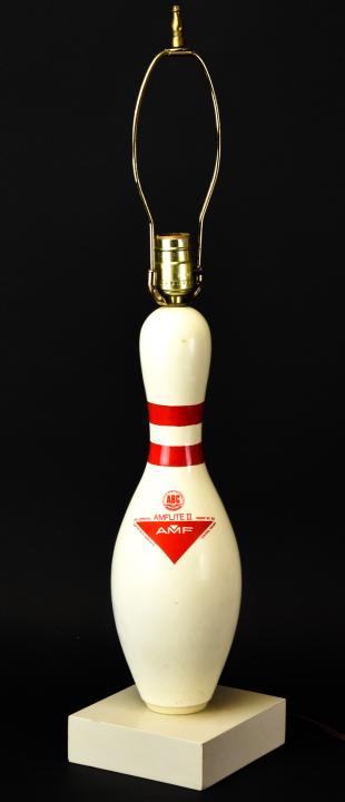Vintage AMF Bowling Pin Converted Table Top Lamp (1 of 8)