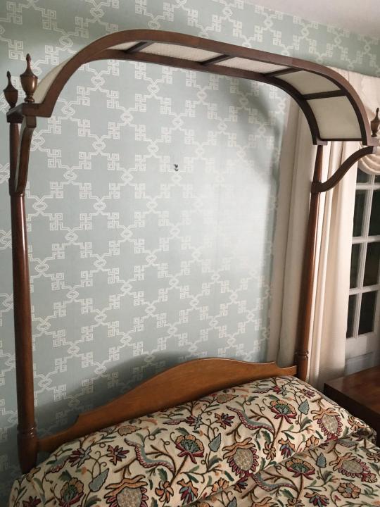 Chippendale Quarter Tester Full Size Bed Frame (1 of 6)