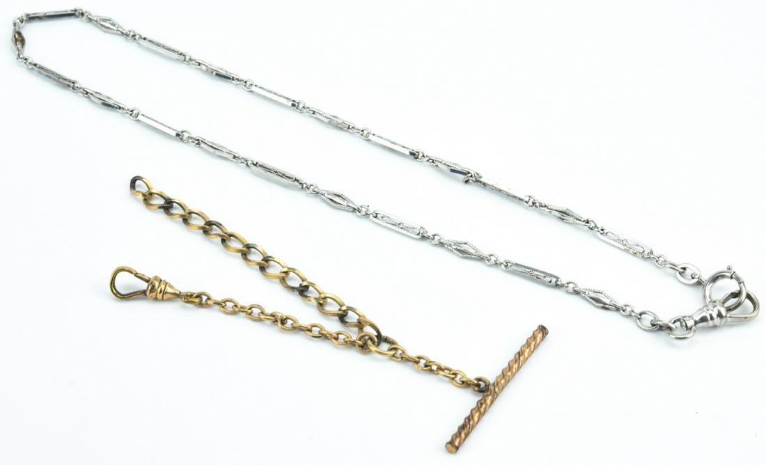 2 Antique 19th C Watch Chains (1 of 9)