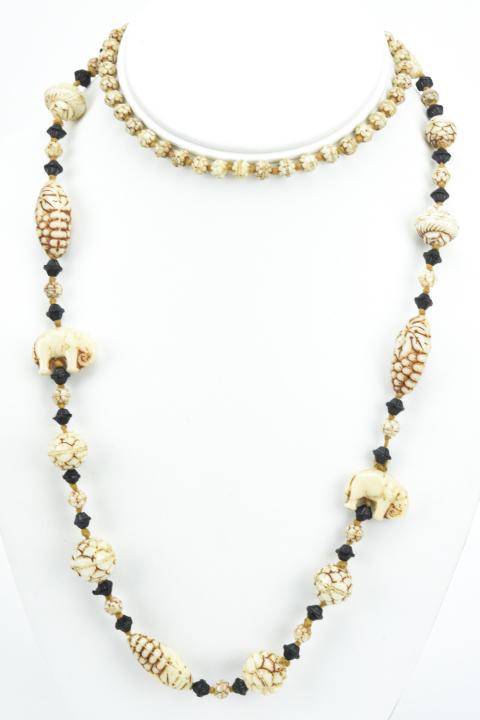 Antique Art Deco C 1920s Czech Max Neiger Necklace (1 of 6)