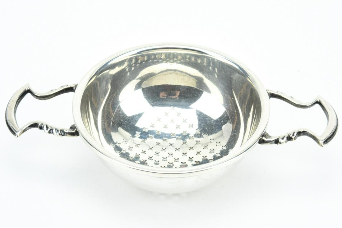 Cartier Sterling Silver Tray Strainer w Handles (1 of 7)
