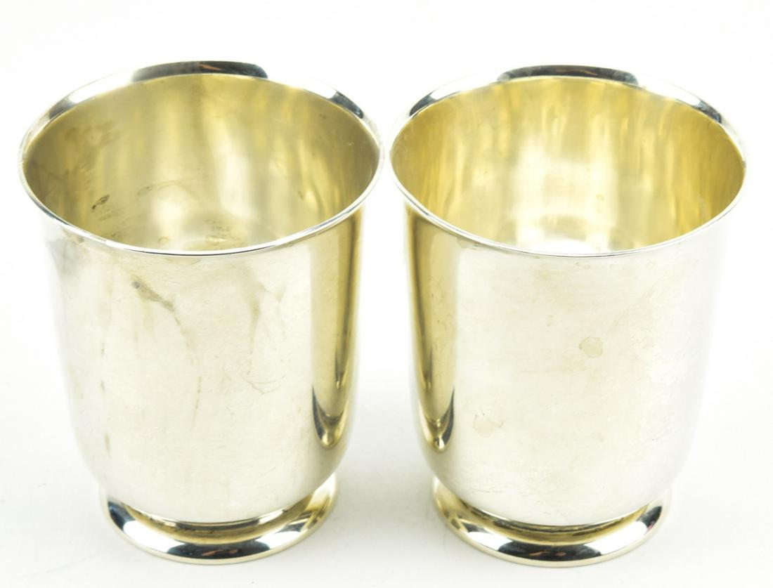 Pair Of Wallace Sterling Silver Cups (1 of 8)