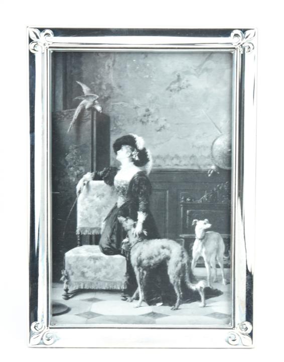 Sterling Silver Fleur de Lis Picture Frame (1 of 8)