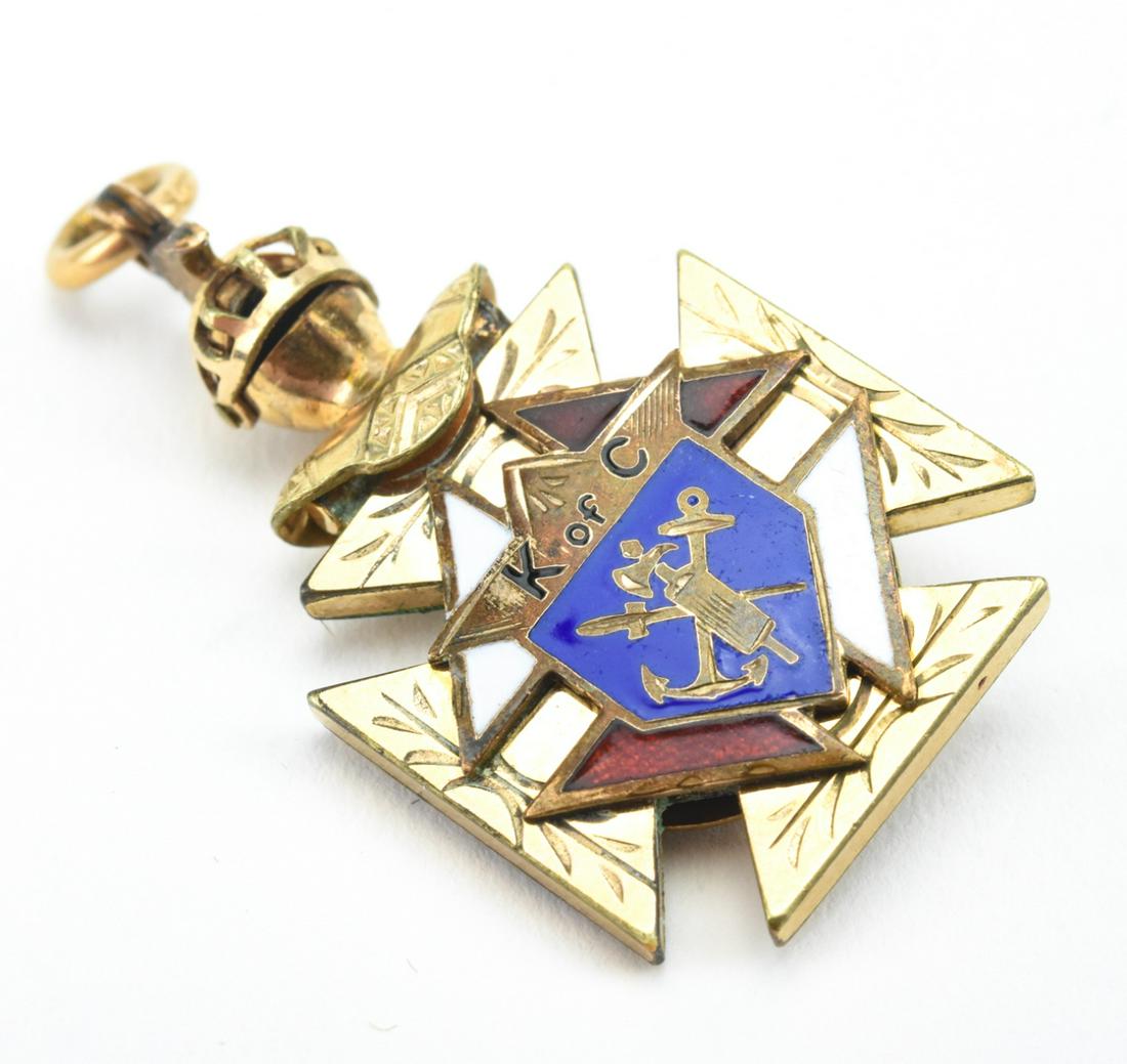 Antique 19th C Skull Cross Bones Necklace Pendant (1 of 6)