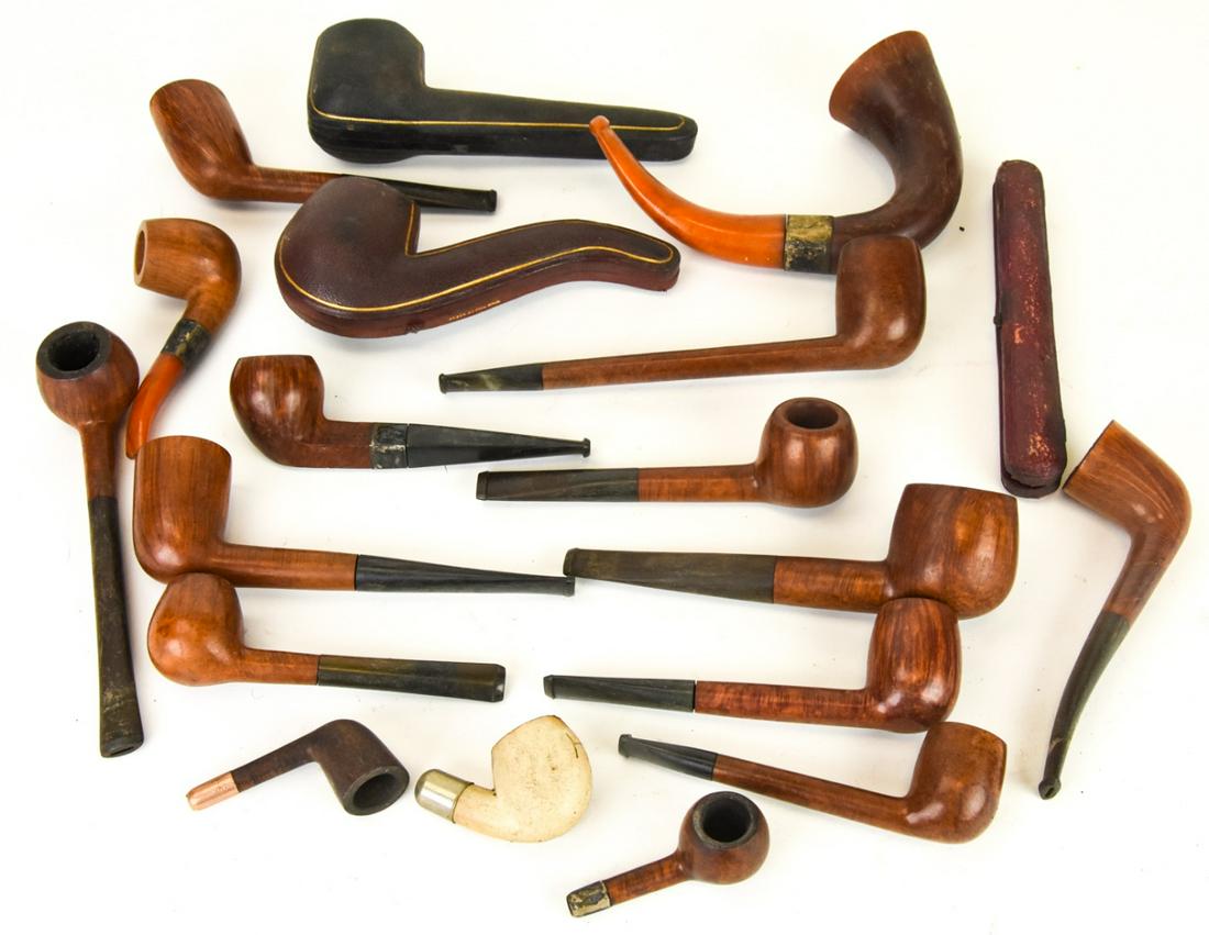 Antique Vintage Pipes & Cases H.V & Co, B. Morgan (1 of 7)