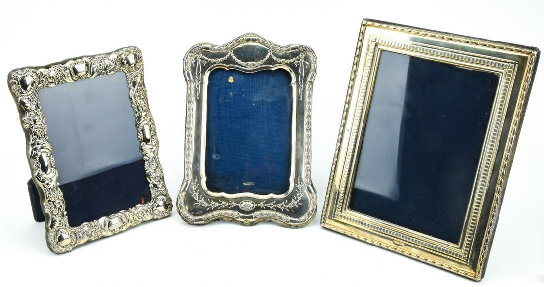 Antique & Vintage Sterling Silver Picture Frames (1 of 10)