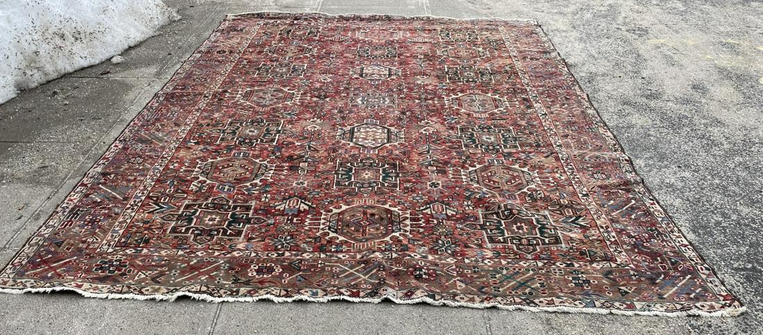 Large Oriental Wool Hand Knotted Carpet (1 of 4)