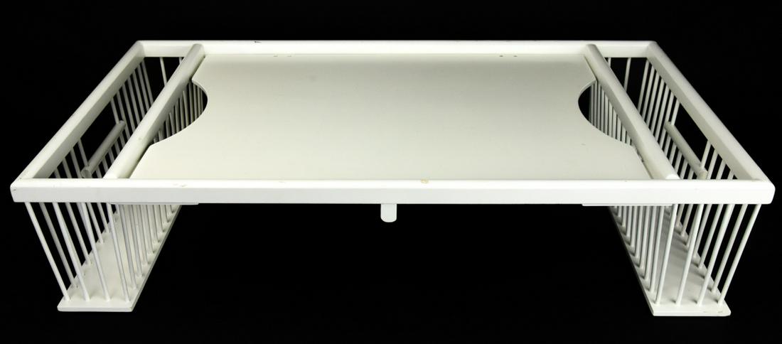 Ronel Company White Contemporary Bed Tray (1 of 7)