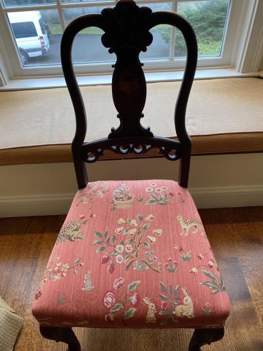 Chippendale Carved Shield Back Side Chair (1 of 5)