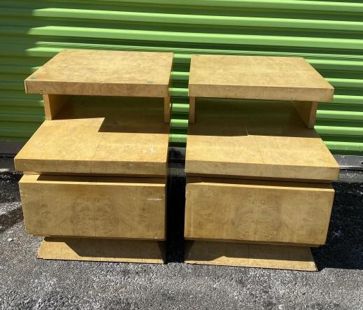 Pair John Cameron Mid Century Modern End Tables (1 of 5)